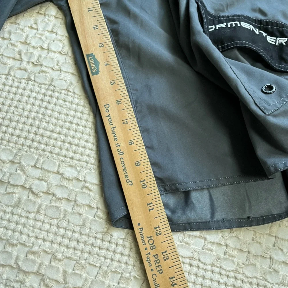 Mens Tormenter Board Shorts Gray Black 38